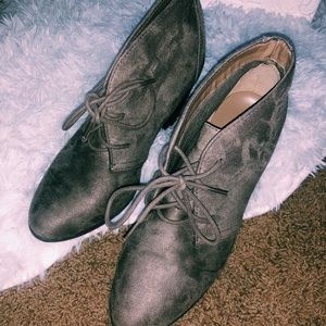Heeled booties size 9!!